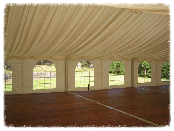 party tent hire